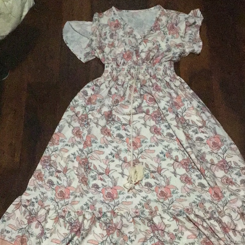 Handmade flower dress